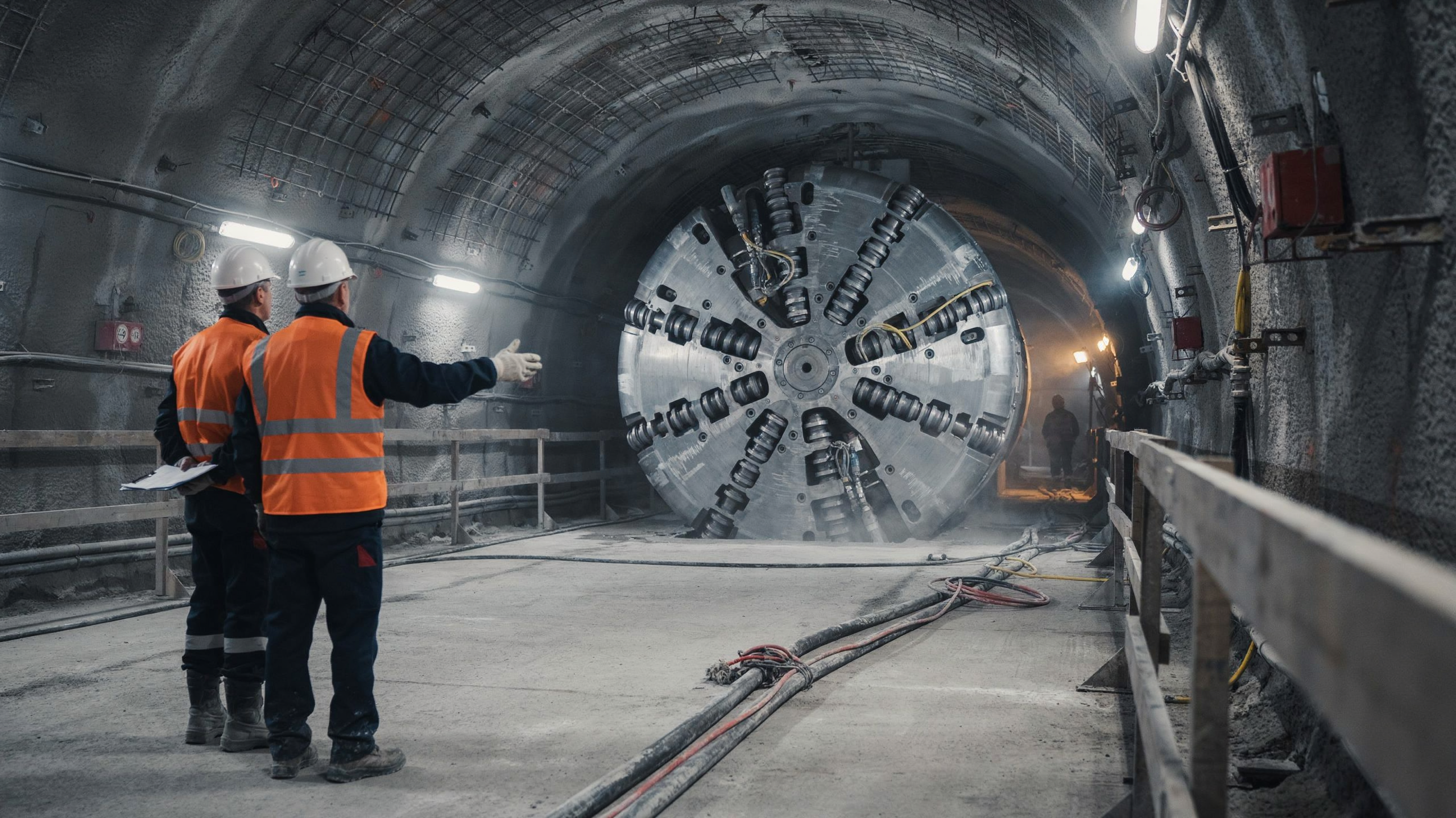 Illustration documentaire sur tunnelier chantier métro Toulouse ligne C